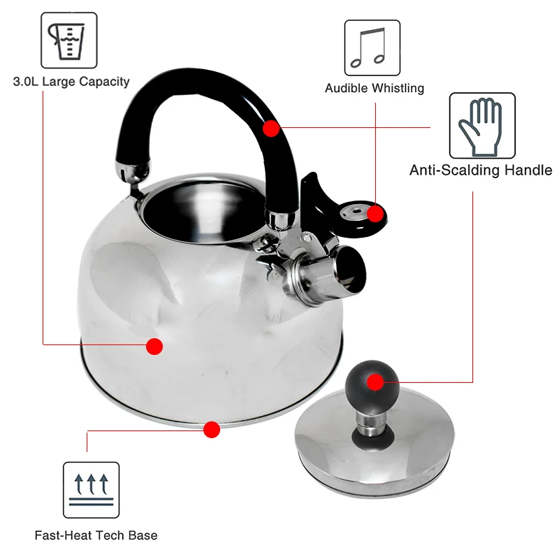 OEM ODM ЩЕТОЧНЫЕ чайники из нержавеющей стали