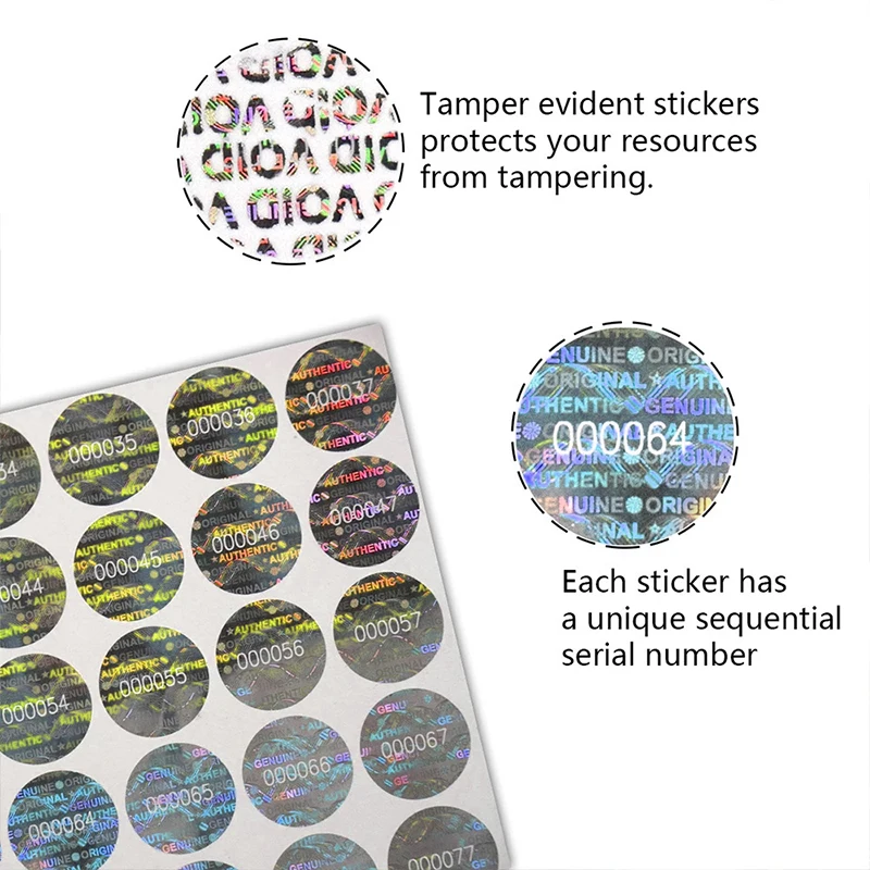 Guangzhou Factory Custom Security Hologram VOID Warranty Sticker Anti-counterfeiting Hologram Label