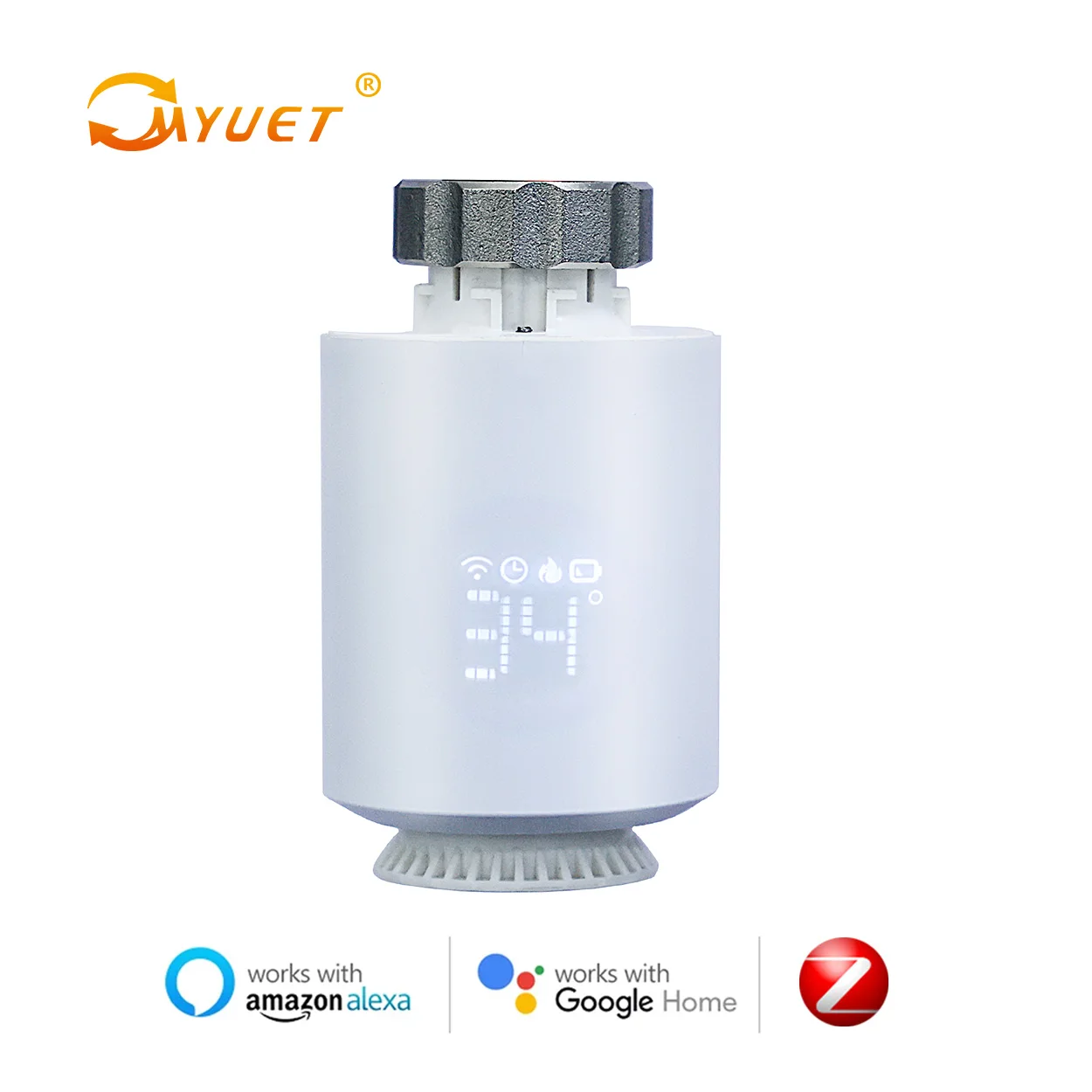 High quality fashion water heating control heated thermal radiator valve thermostatic actuator