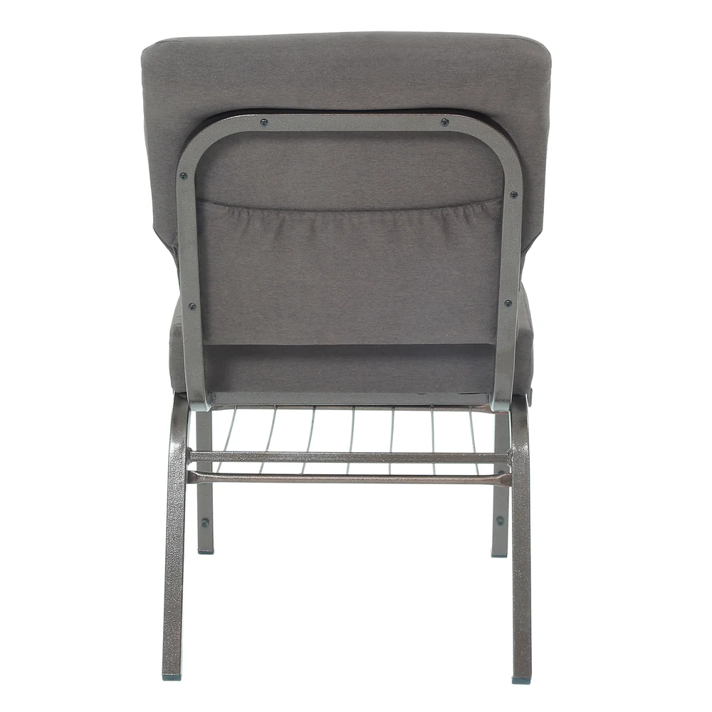 Factory Modern Cheap Popular Theater Navy Blue Church Chairs With Metal Rack