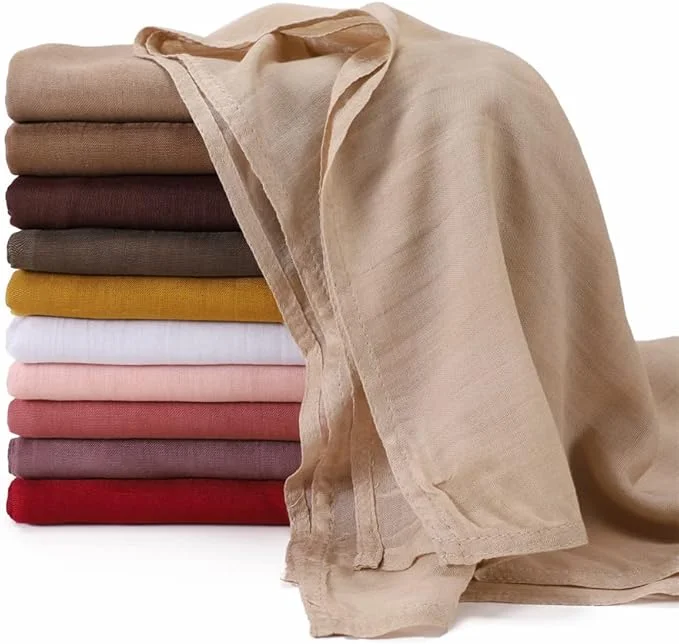 Hijab Manufacturer Premium Chiffon Hijab Scarf Singles Dubai Hijab Musulman Fashion Bubble Chiffon Scarf