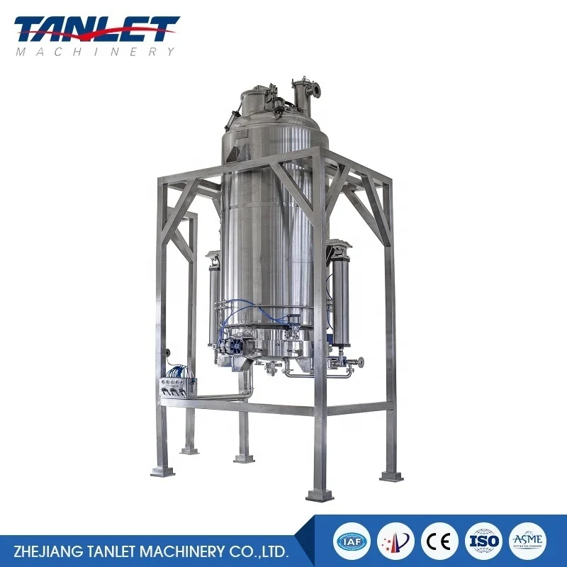 Phytoextraction Plant extraction machine rose lavender stevia extractor extract tank
