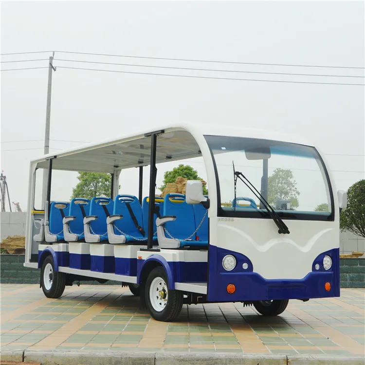 23 местный Электрический открытый туристический автобус для продажи