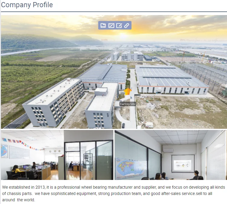 AUTOROUND 513076 Front Wheel Bearing Hub A13333K3625 Fit for Thunderbird