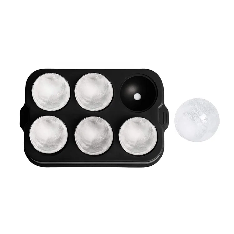 
Sphere Ice Molds Silicone Bar Ice Hockey Maker Personalized Whiskey Ice Cube Ball Trays Mold Freezing 