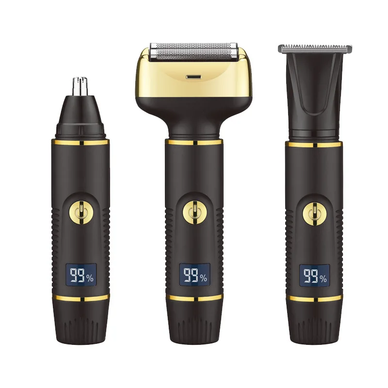 All in one Grooming Set Hair Clipper Foil Shaver Hair Trimmer For Men Shaver Beard Nose Trimmer