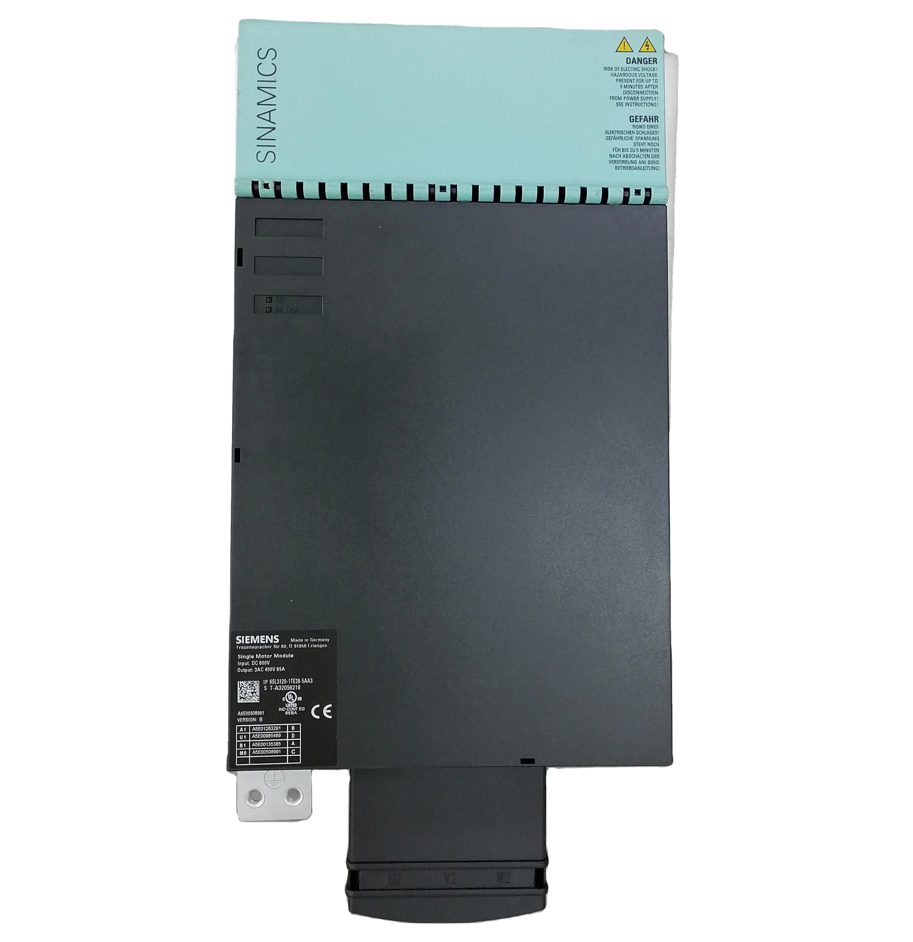 Siemen PLC Converter Original CNC Frequency Converter 6SL3120-1TE28-5AA3