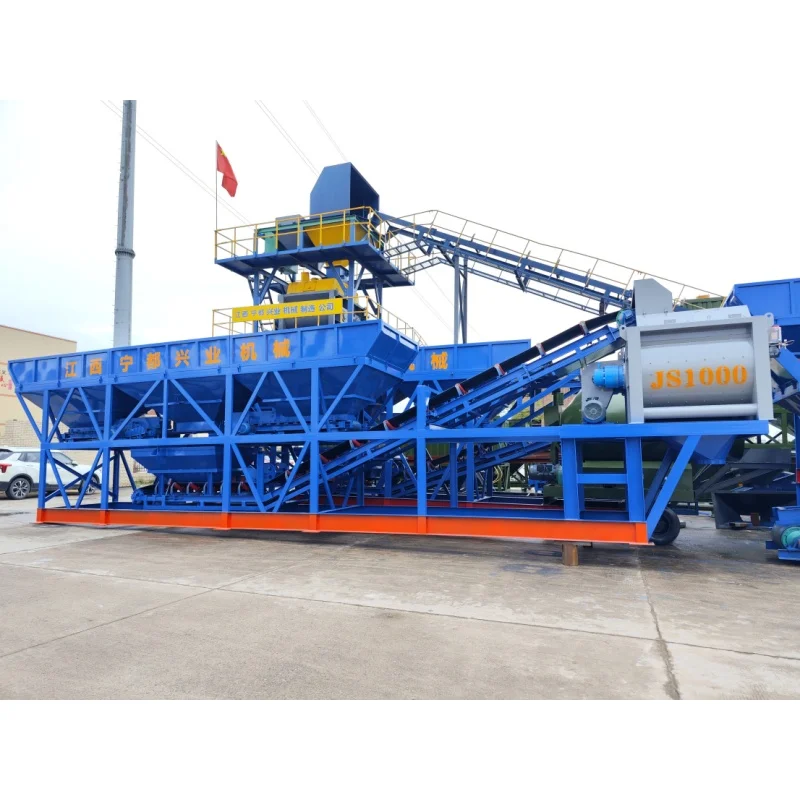 Low Cost 1m3 Fully Automatic Concrete Mixing Plant 60m3/h Ready Mix Concrete Batching Plant