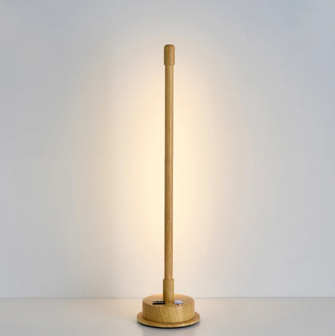 Simple nordic led floor lamp living room bedroom vertical bedside lamp eye protection lamp