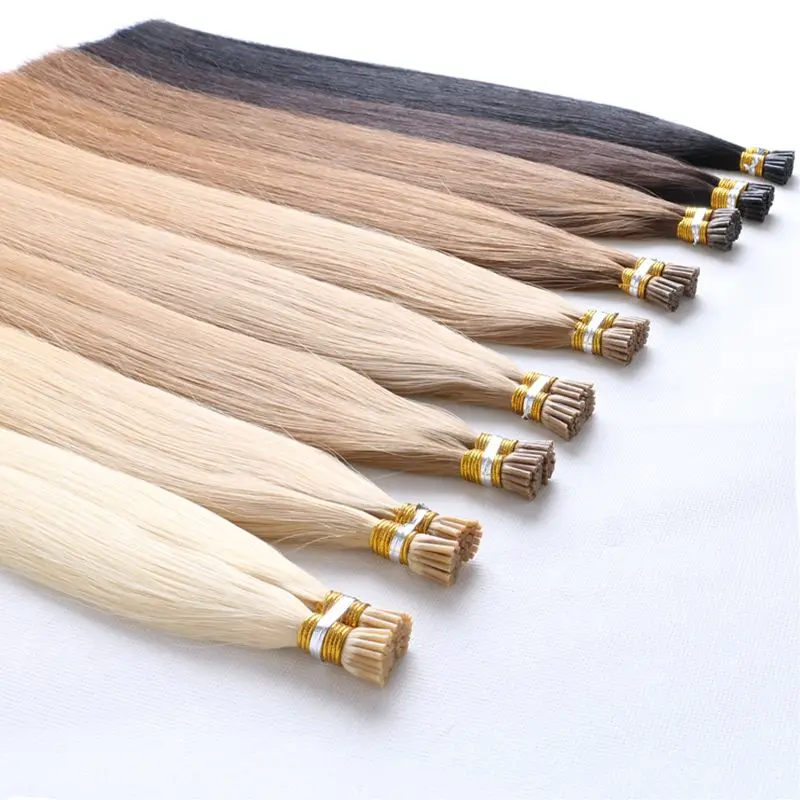 Harmony 20' 22' Remy Italy Keratin Itip Hair Extension 1g Stick Mini I Tip Cuticle Aligned Virgin Remy Hair