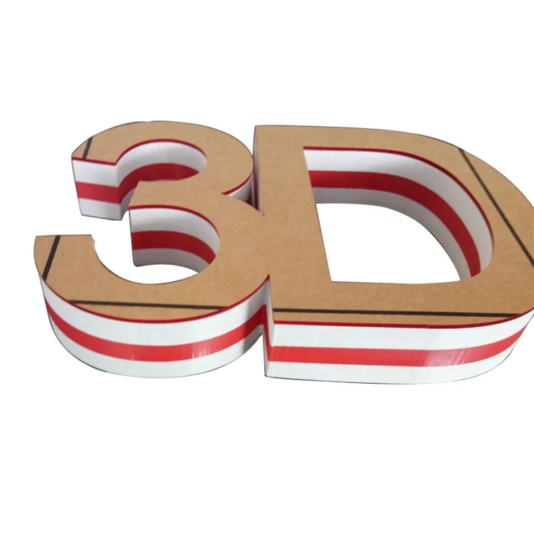 Наружные Рекламные Знаки логотип 3d пластиковые акриловые светодиодные буквы на