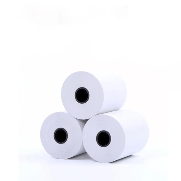 57*40mm Thermal Cashier Paper 100 Rolls/box Custom Made in China Single Cash Register Paper Credit Card Machine High Smoothness