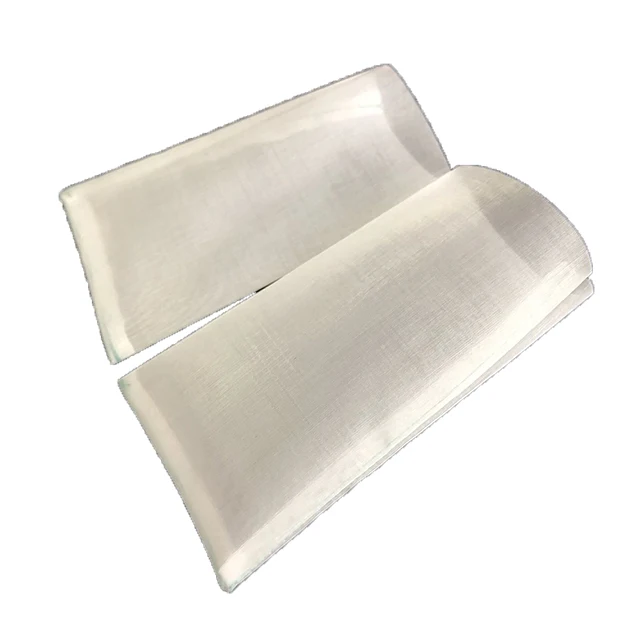 2020 New design25 90 120 160 Micron Food Grade Clear Ultrasonic Welding Double Line Nylon Filter Mesh Bags