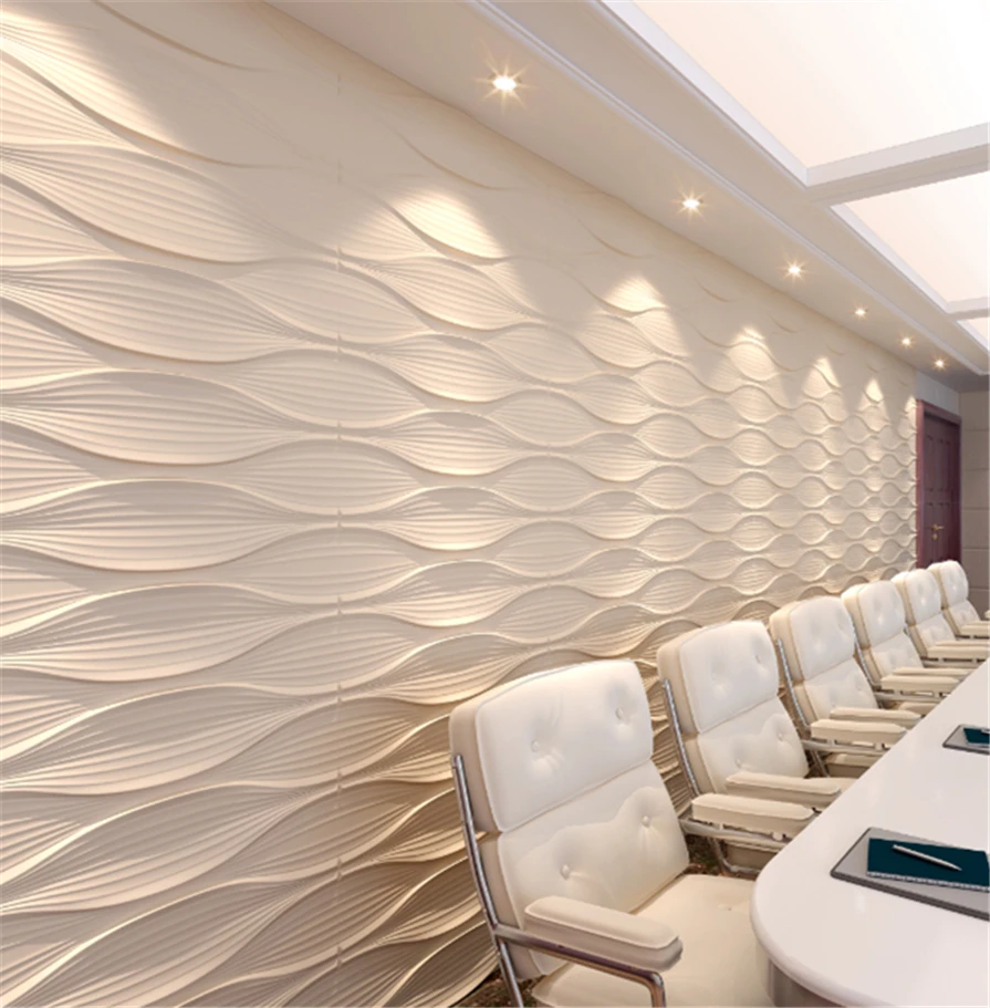 Rich Color Indoor Modern Wall Panel 3D For Interior Wall