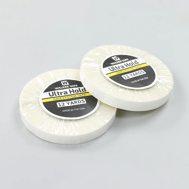 Waterproof Super Hair Tools Tape Full PU Lace Front Walker Ultra Hold Toupee Wig Tape Hair Adhesive Glue 1/2*12Yards