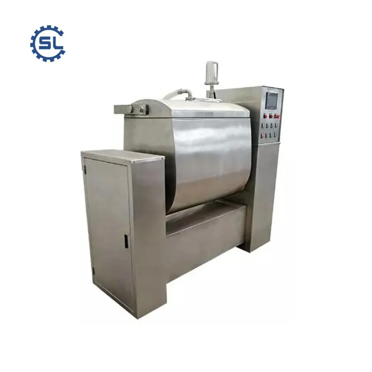 Large Multi-Functional Vacuum Dough Mixer Steamed Bread Kneading Machine