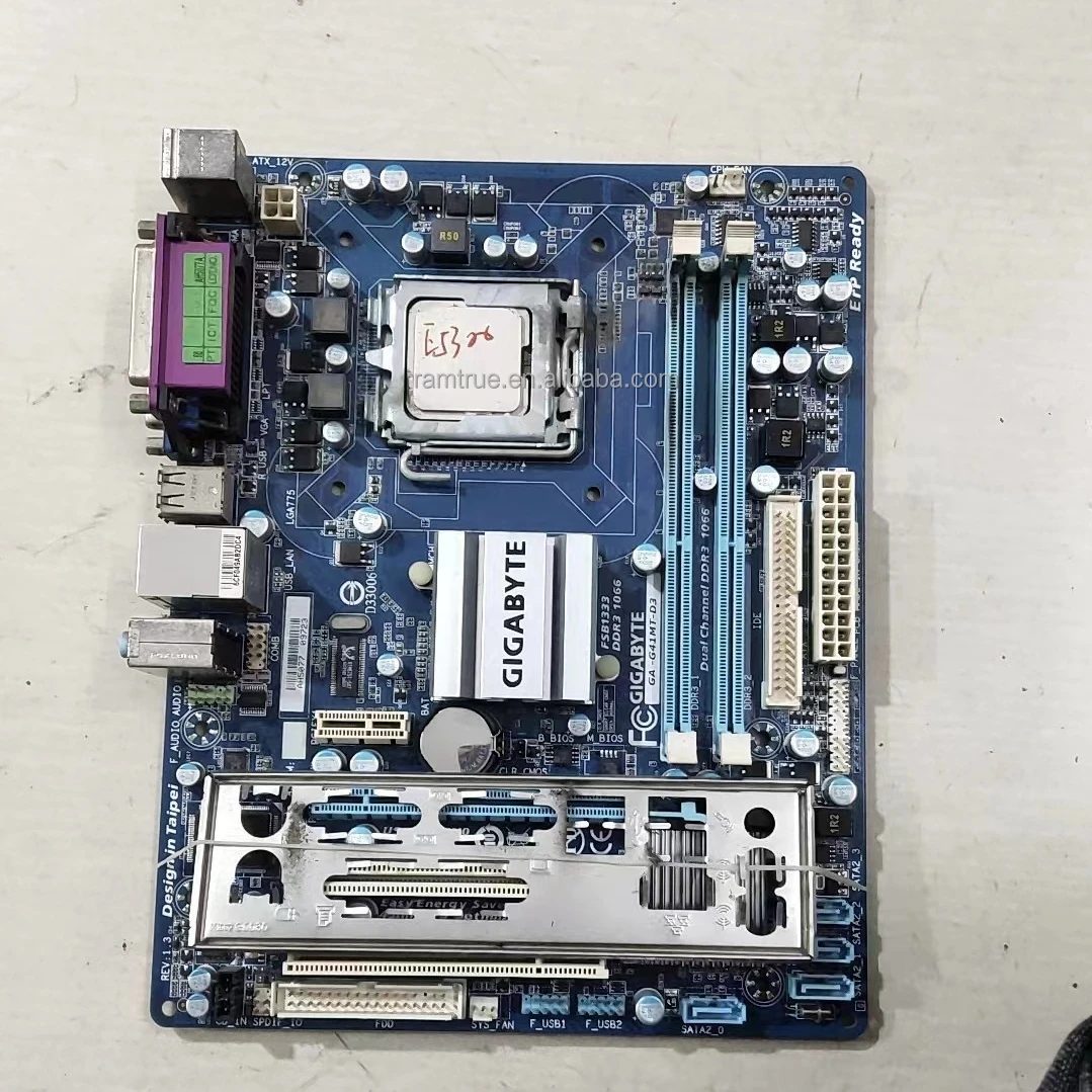 Socket 775 Motherboard For desktop G41 motherboard Support 2xDDR3 FSB 1333/1066/800/533 MHz