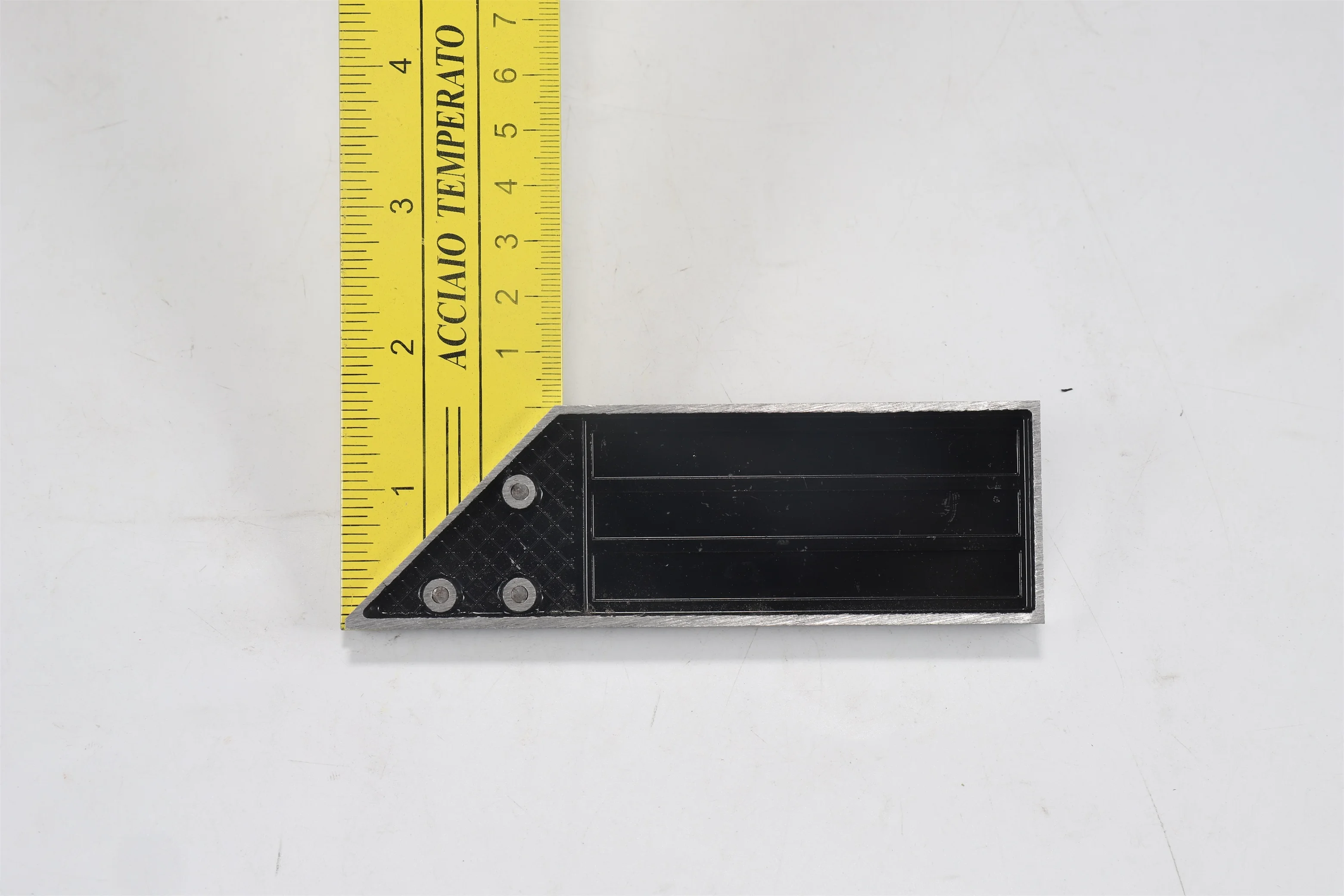 Multifunctional Angle 90 degree Aluminium base angle square Measure Wooden Ruler