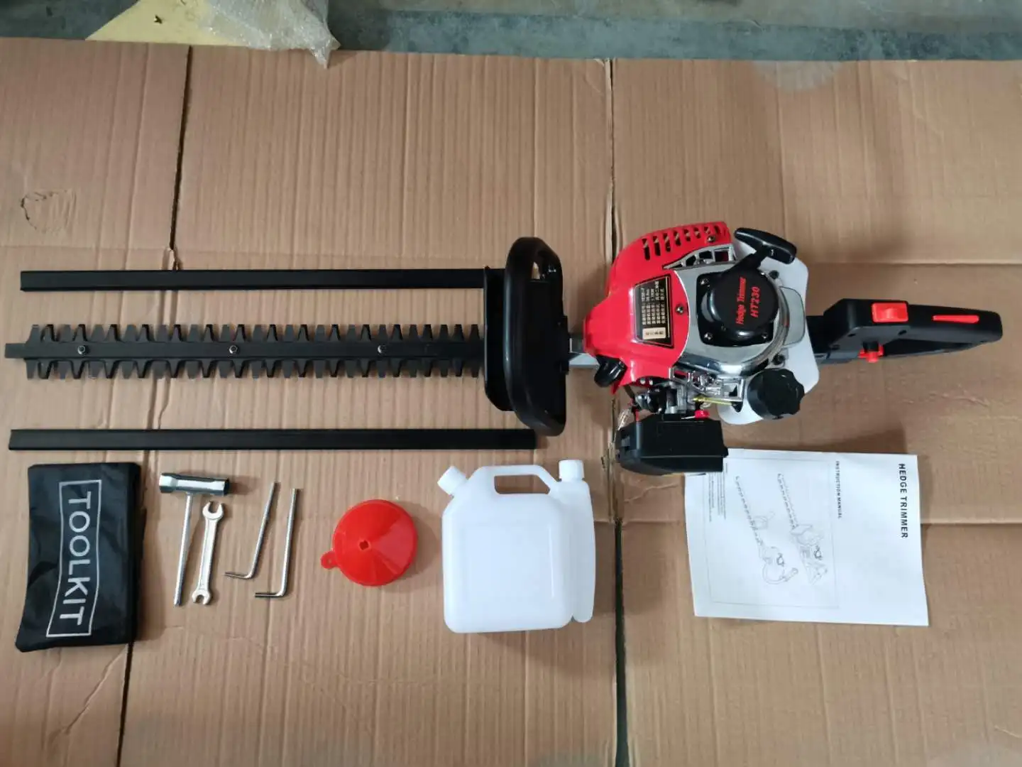 Chinese cheap Double blade 23cc easy starter hedge trimmer