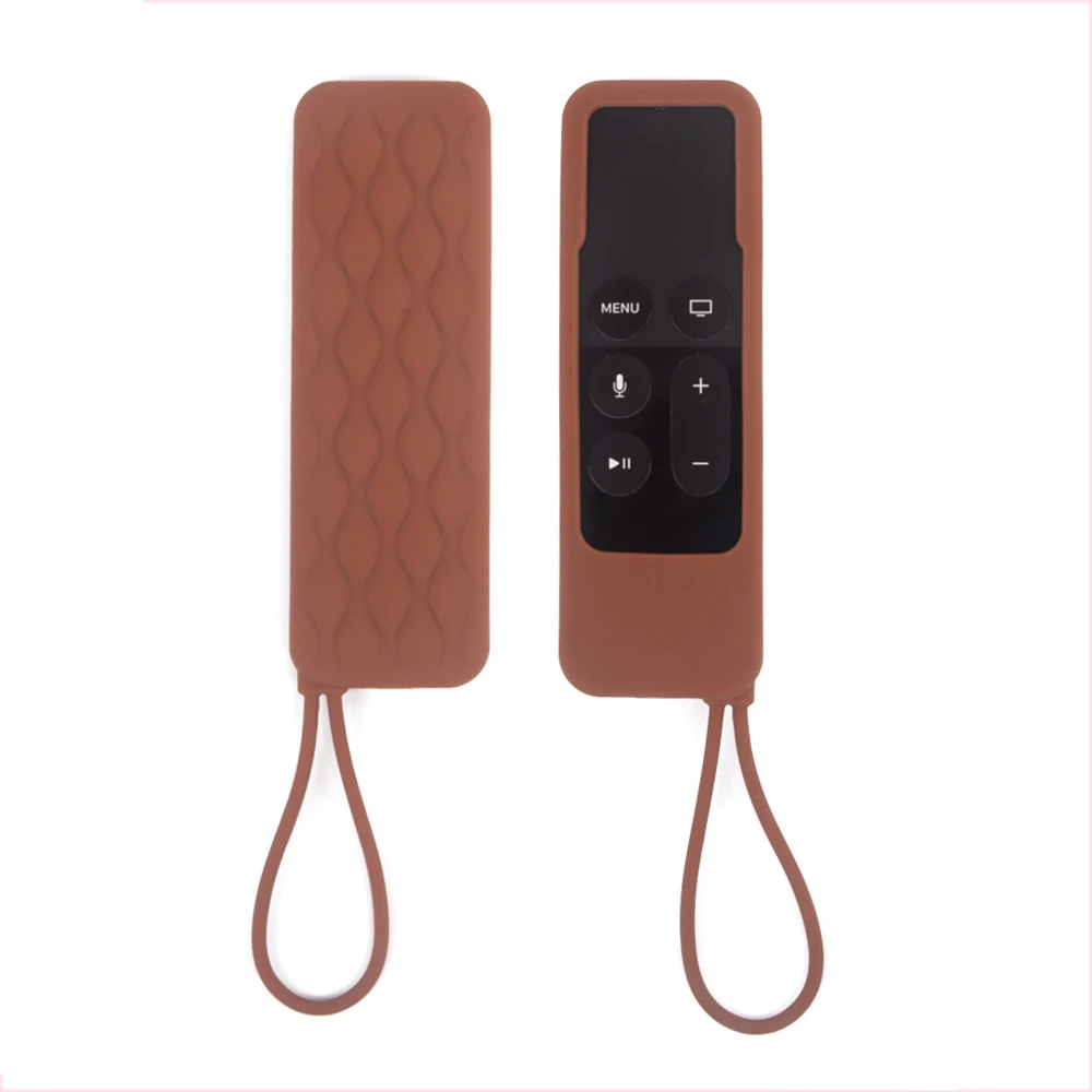 4K TV Remote Sleeve Silicone Case Protective Cover Skin For TCL Apple TV