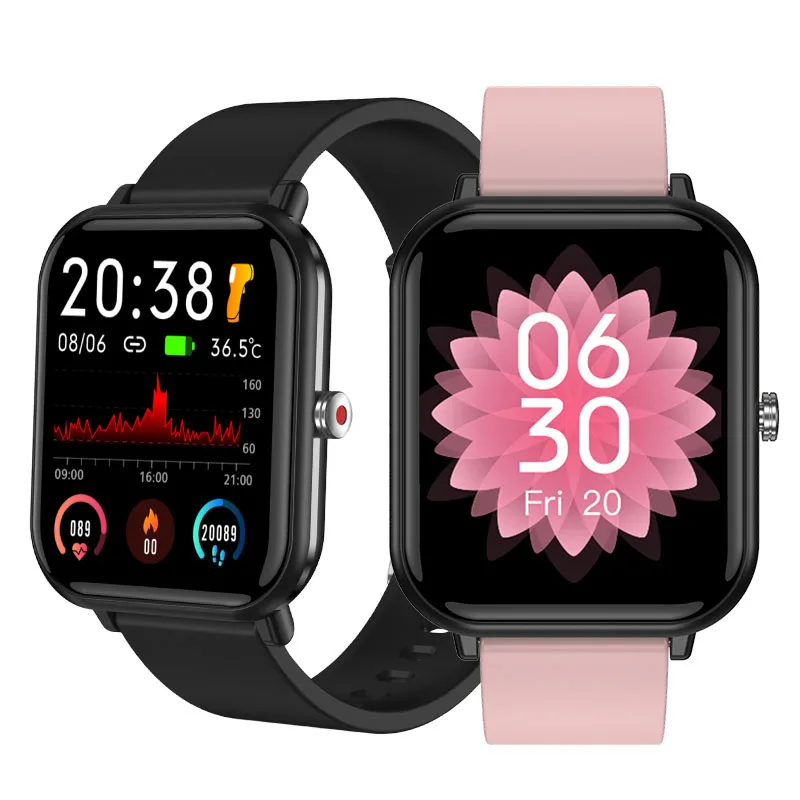 IWO Smart Watch Series 7 Heart Rate Monitor Smartwatch Fitness Tracker Step Distance Calorie Counter Bracelet PK DT100 DT94 W56