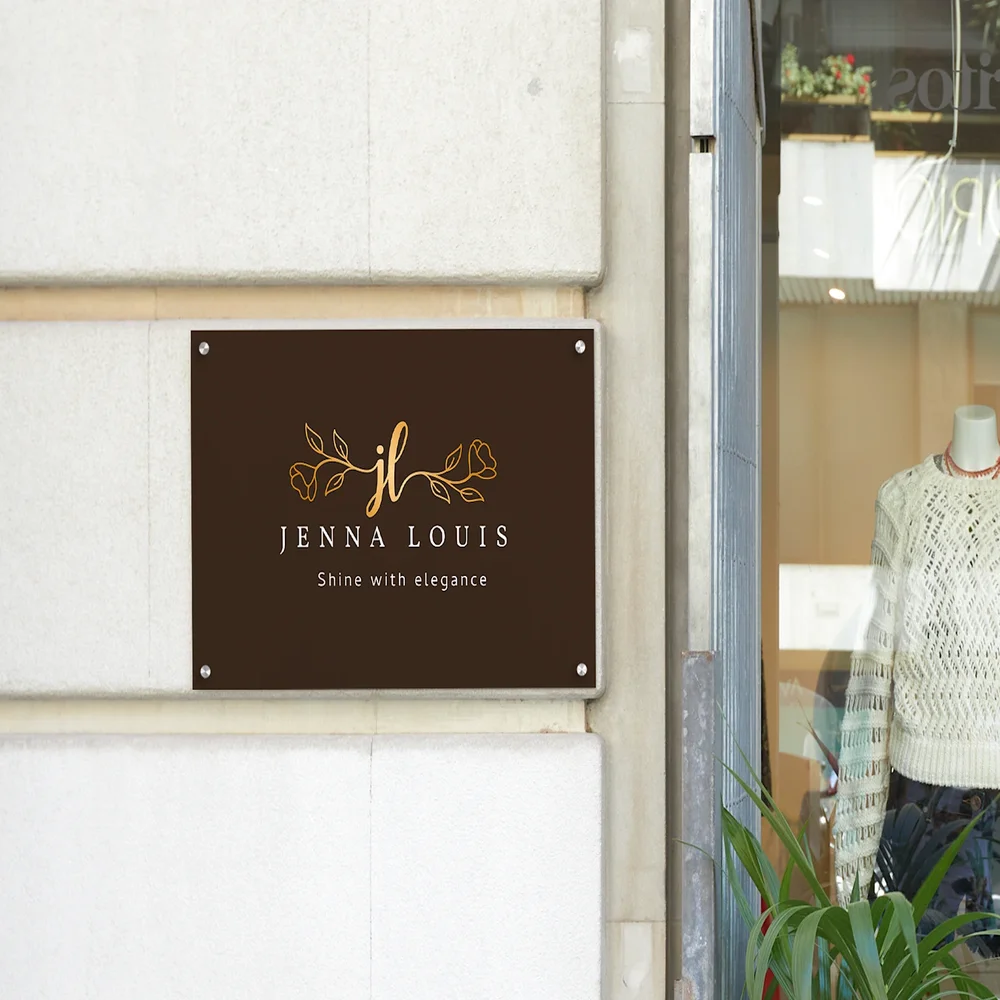 Hanging Aluminum Metal Plastic Panel Printed UV-stable Customized Advertising Sign Dibond for Fence