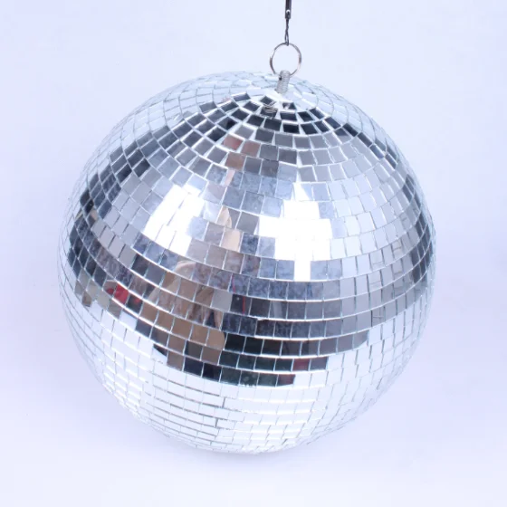 2020 mini christmas decoration rainbow disco mirror balls