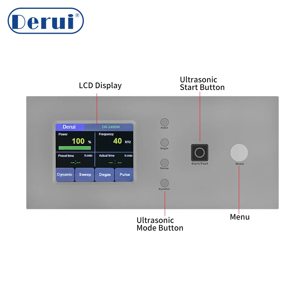 20KHz to 40KHz multifunctional adjustable function ultrasonic generator can be configured with immersed ultrasonic transducer