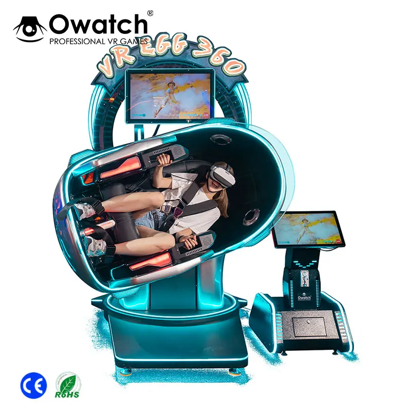 Factory Outlets New Virtual Reality Game Experience Fitness Sport 9d VR Simulator Machine
