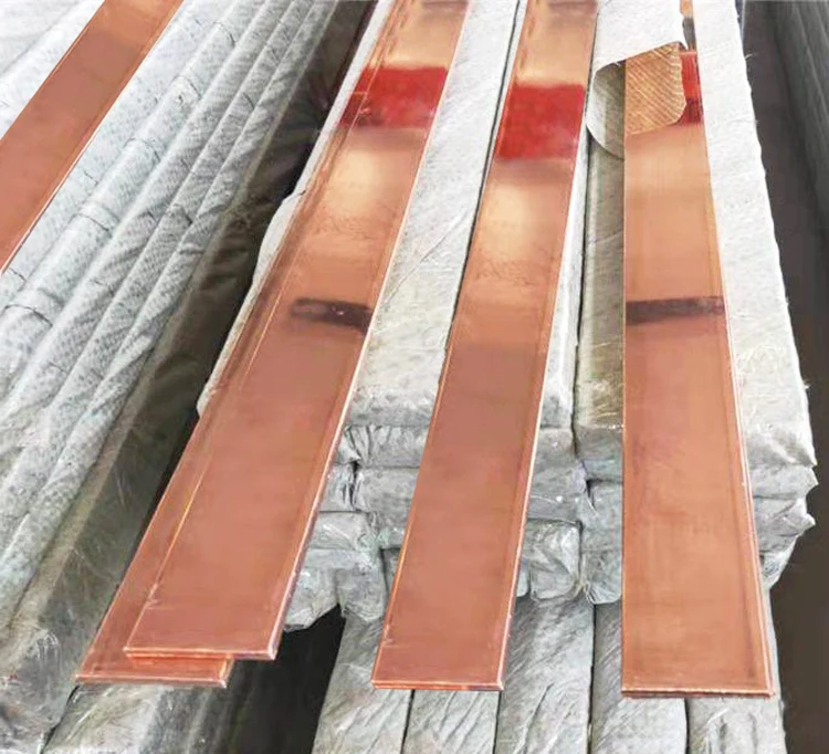 Copper Plated Steel Flat Bar Of Earthing