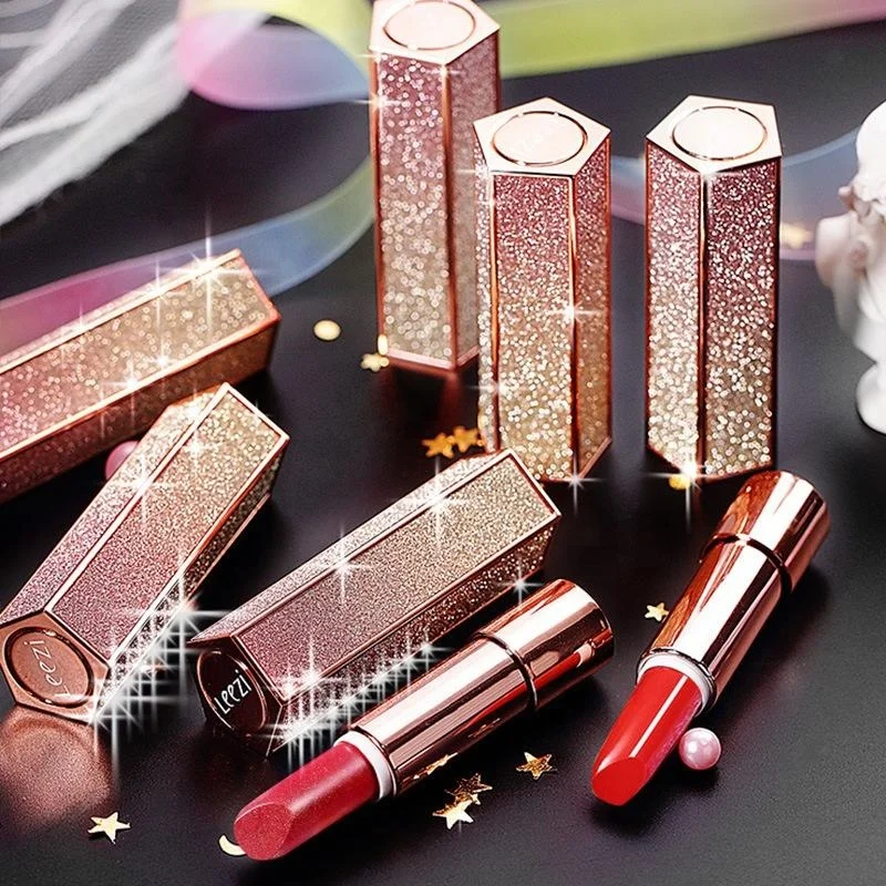 New Arrival Rouge A Levre Mat Waterproof Luxury Lipstick Lip Beauty Cosmetic Colorful High Pigment Lipstick