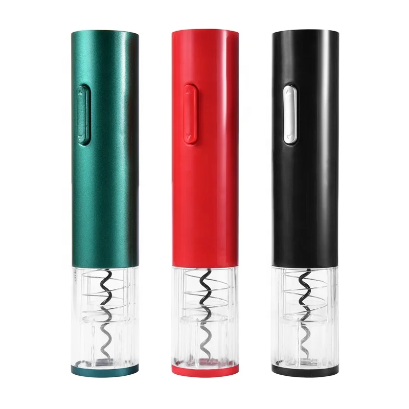 hot selling dry battery automatic durable wine bottle opener electric corkscrew