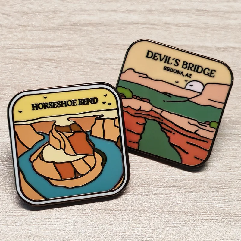 Direct Factory Customize High Quality Black Nickel Plating Metal Keepsake  Pin Hard Enamel Pins