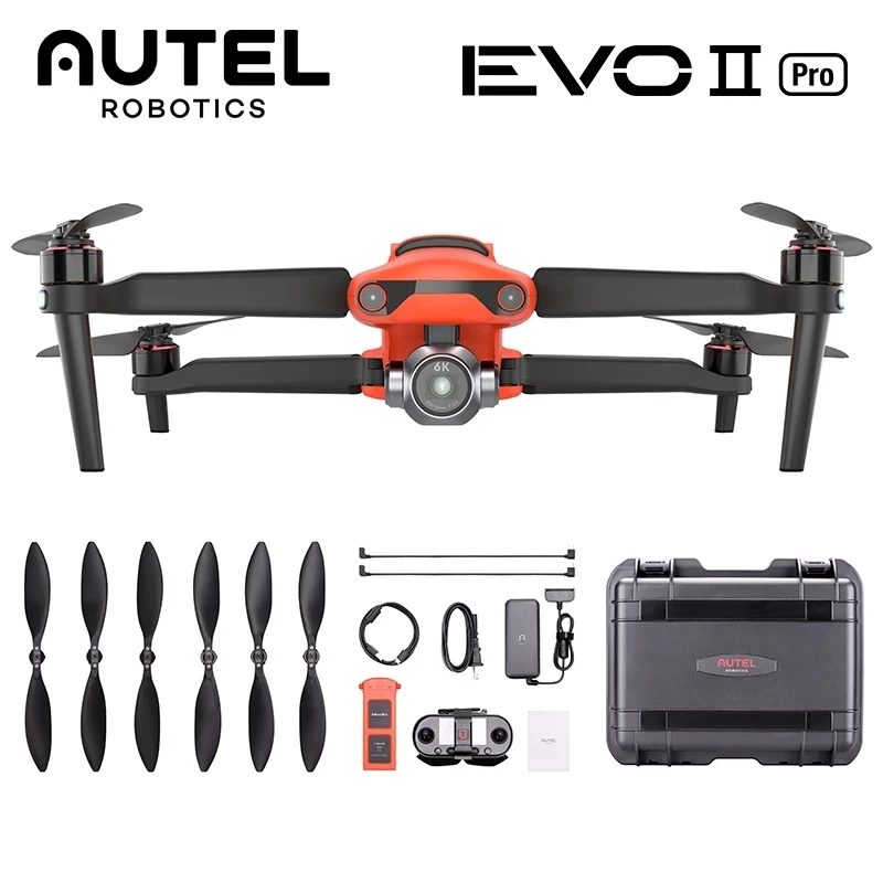 Autel Robotics EVO 2 8K 6K Pro Drone 40min Flight Time Quadcopter Camera 60fps Ultra HD Video Photos Vs DJI Mavic 2 Drones