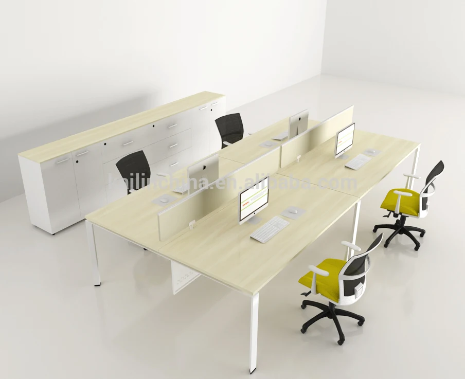 Сертифицированный производитель открытая модульная современная Европейская офисная мебель стол для коммерческого персонала