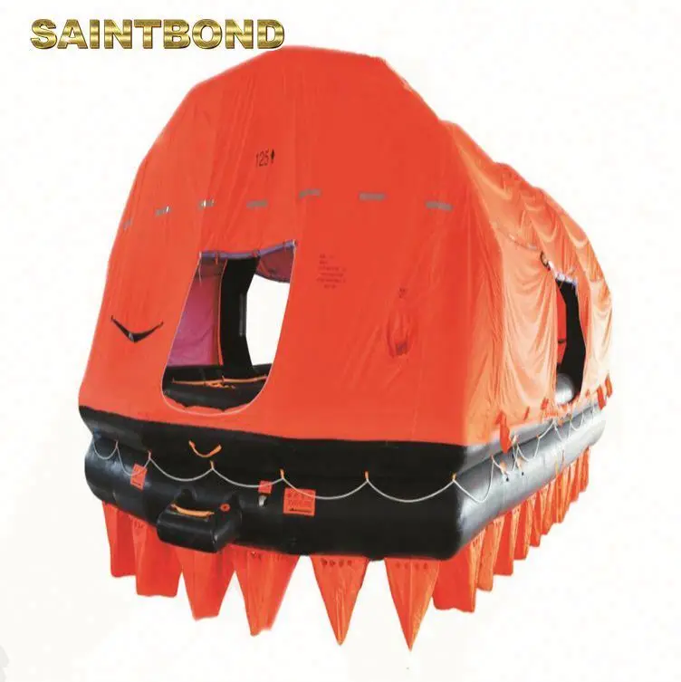 Cheap price ODM 4 Offshore CRV davit launched self-righting coastal life raft 8 person liferaft for sale