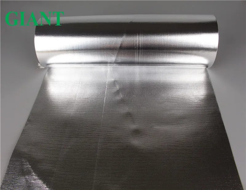 fiberglass reinforced aluminum foil composite materials for pu roof for export