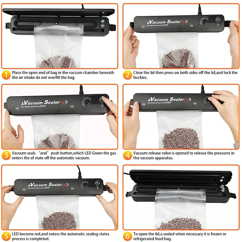 Usb Vacuum Sealer Home Kitchen Small Appliances Automatic Vacuum Sealer Mini Food Vacuum Sealer Machine With Packaging Machine