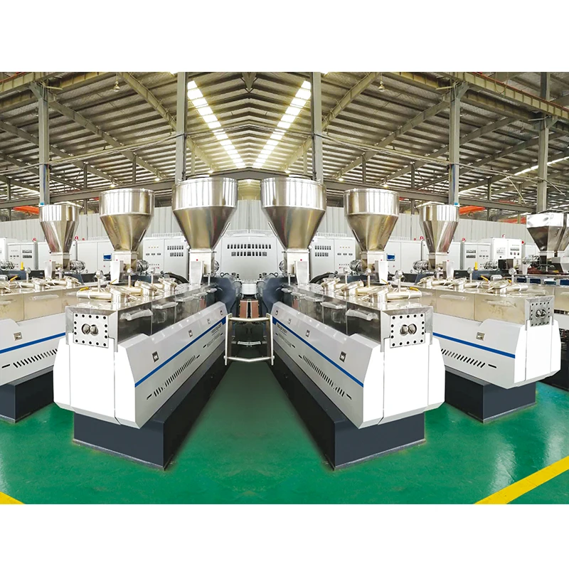 Double Stage High Output PET PP bio plastic recycling twin screw extruder pellet machine pe and pelletizer granules making