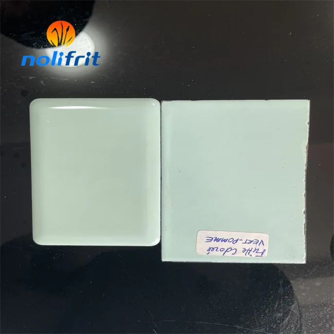 Enamel Glazes Titanium Lake Blue Frits For Enamel Cookware Cover Coating