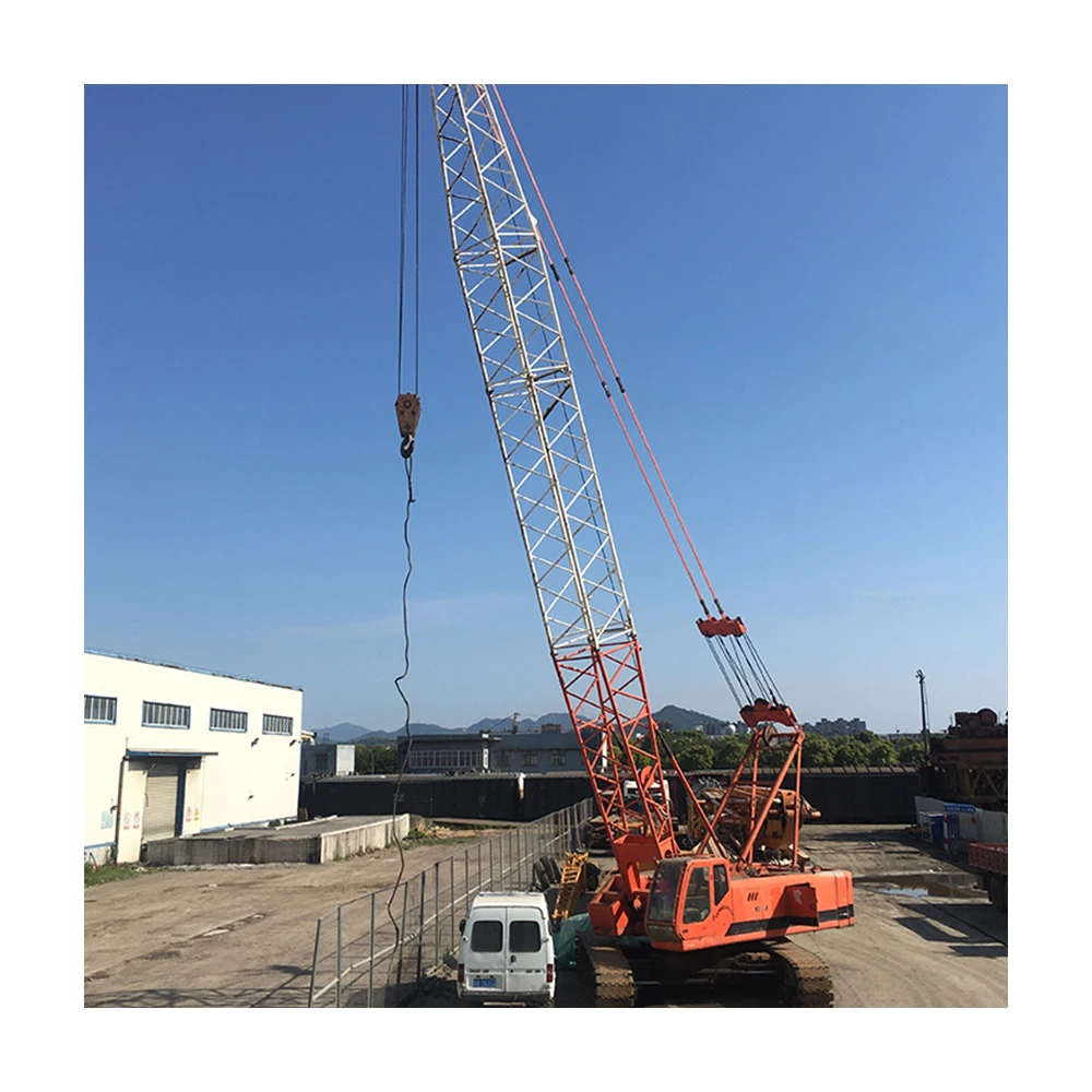 19m-48m Boom 50 Ton Used Crawler Cranes,50 Ton Crane For Sale