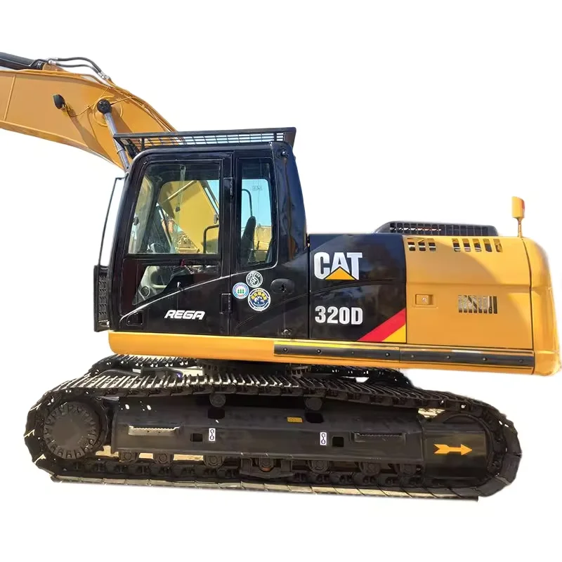 Оригинальный экскаватор cat 330d 14 тонн гусеничный б/у 320d в хорошем