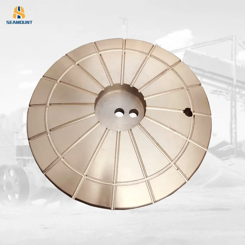 Ore Mining Use and Crusher Machine Type Bronze Friction Disk Upper Jaw Plate