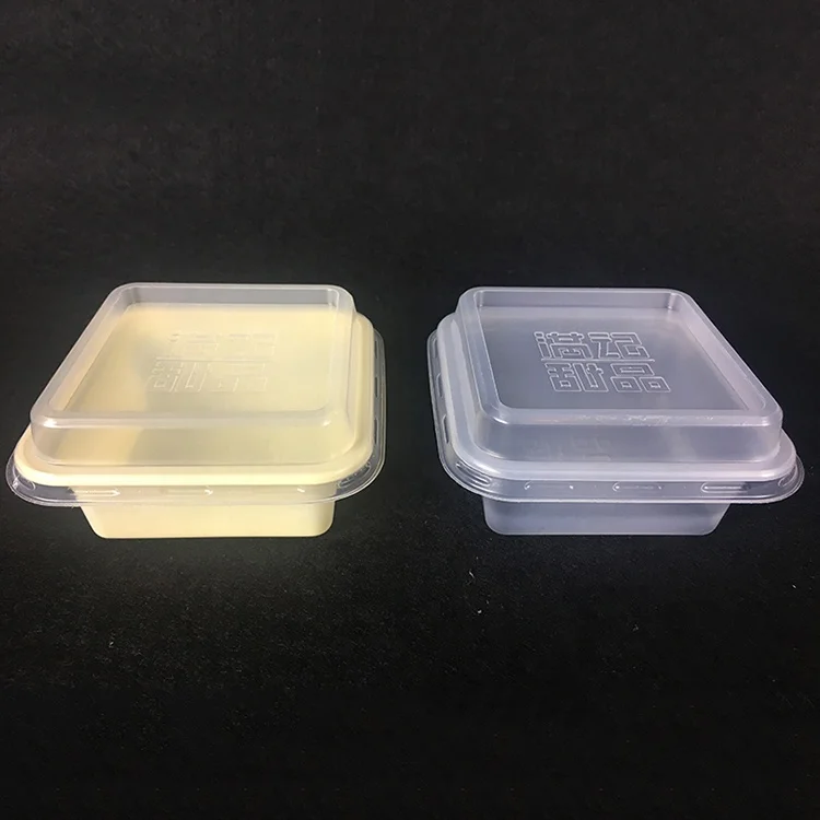 High Quality Cheap Ice Cream Dessert Food Container Plastic Disposable Food Fruit Packaging Stamping Other Food Accept CN;GUA