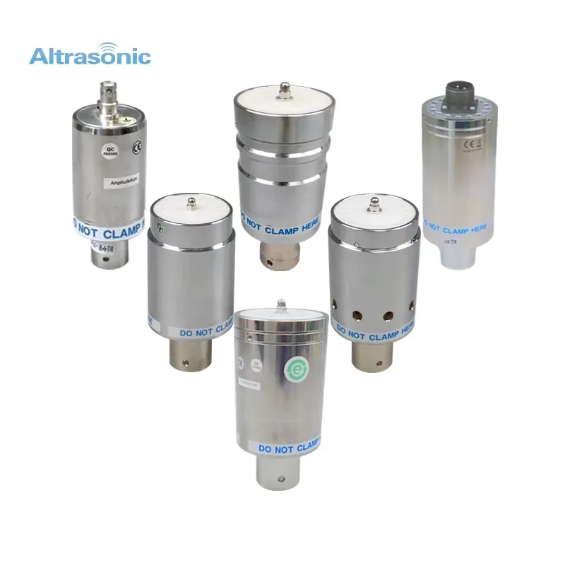 20KHZ 40KHZ Ultrasonic Welding Transducer With Booster For Branson Replacement Transducer