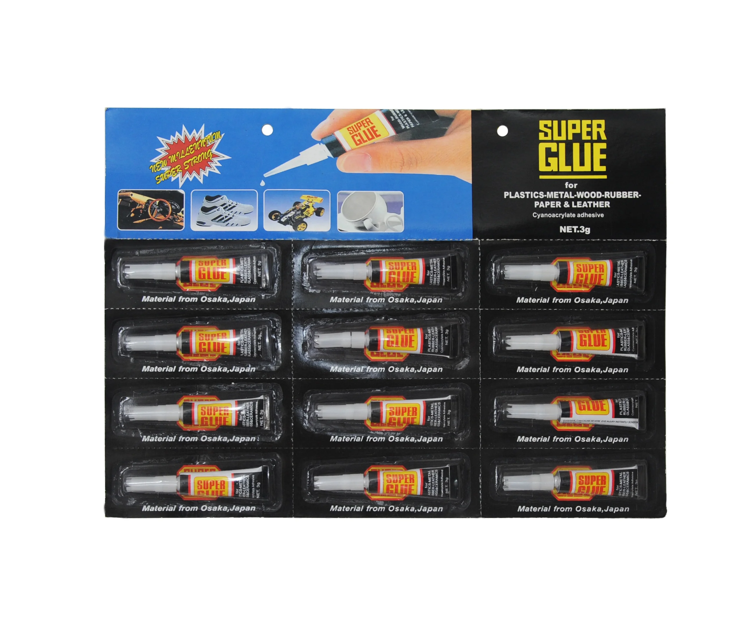 3g glue rubber hot sell super glue