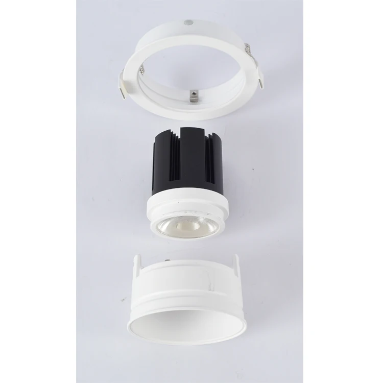 Gu10 Fixture 55mm 75mm 85mm White Mr16 Housing Led Gu10 Spot Light Spotlight Housing
