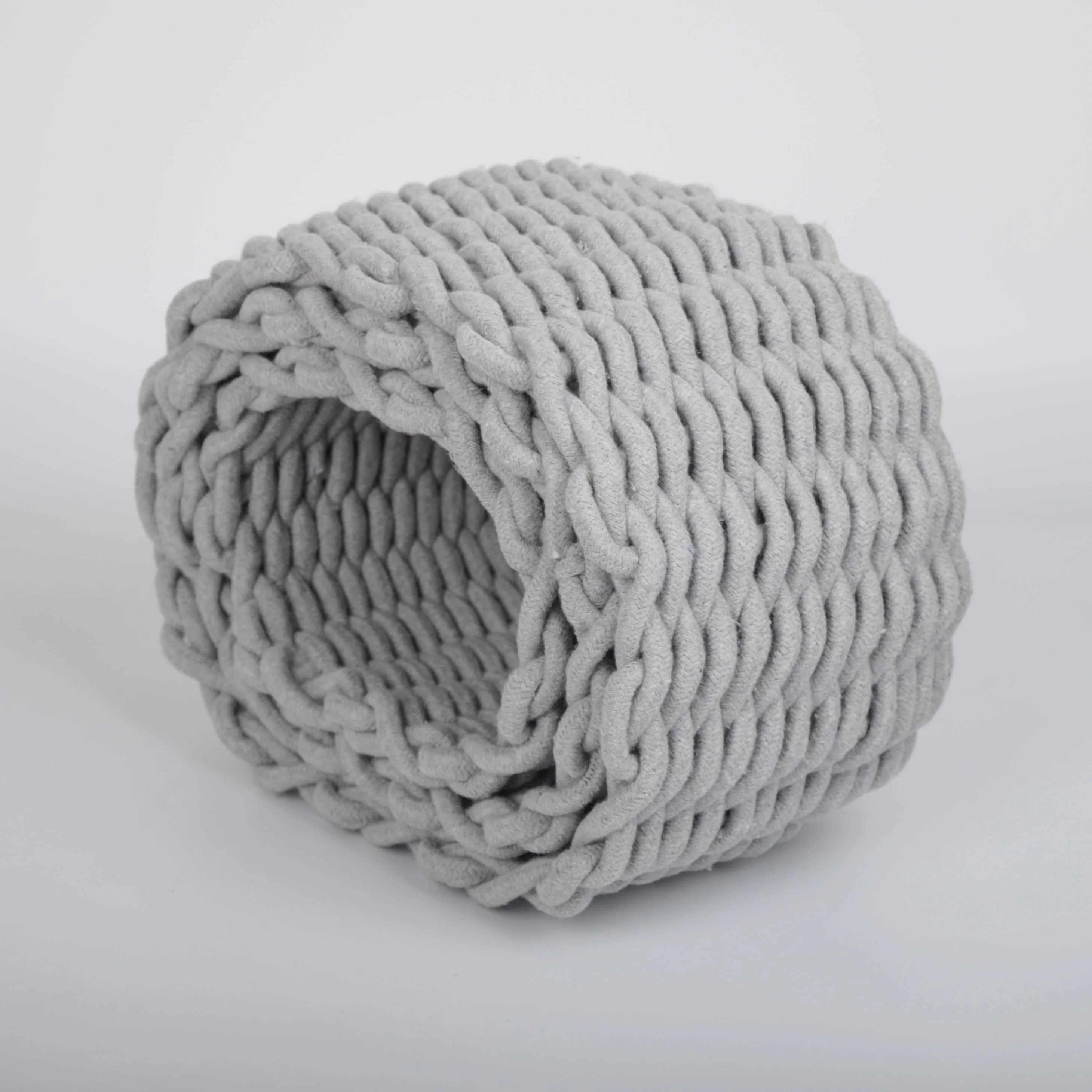 Baby diaper toy storage cotton rope basket wholesale cotton rope basket cotton rope clothes storage basket
