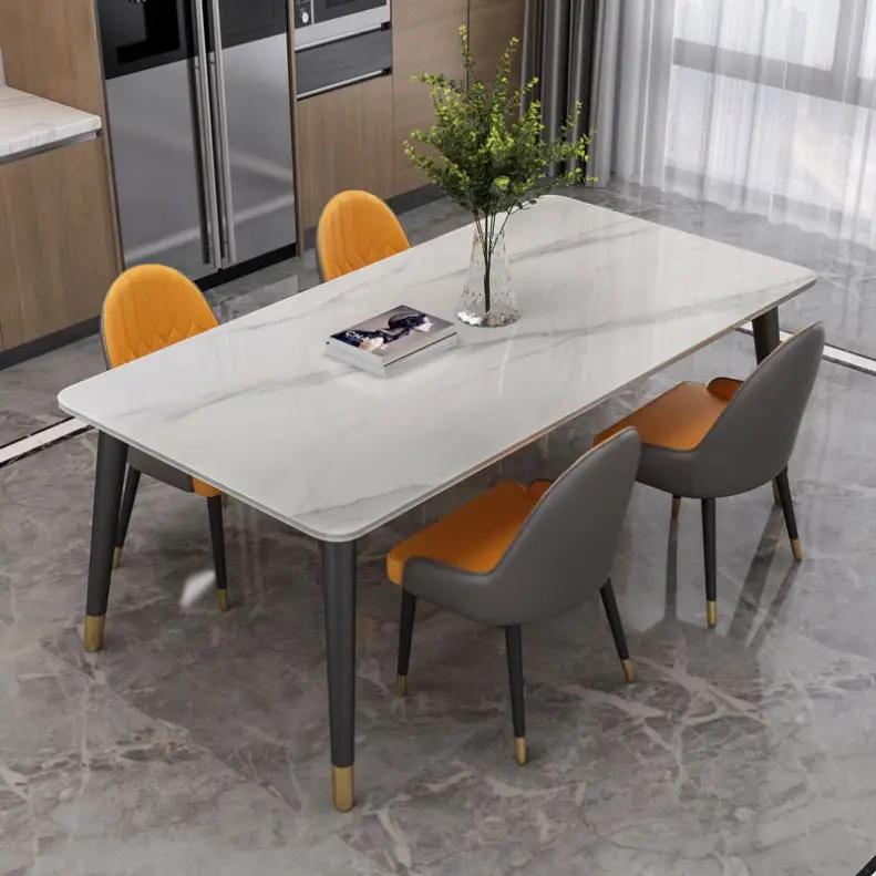 Hot Sale Walnut Dining Table And 4 Chairs With Great Price