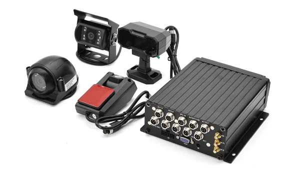 Factory AI MDVR 4G GPS DVR Vehicle for bus support ADAS DMS Car Vehicle Mobile CCTV Video Recorder Truck MDVR 4ch AI mobile dvr